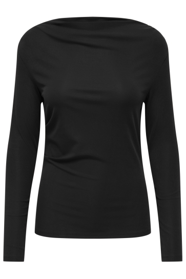 Jacqueline de Yong jdycassia jakia ls waterfall top jr Zwart