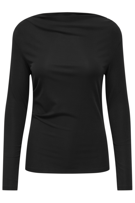 Jacqueline de Yong zwarte dames top | Vooraanzicht