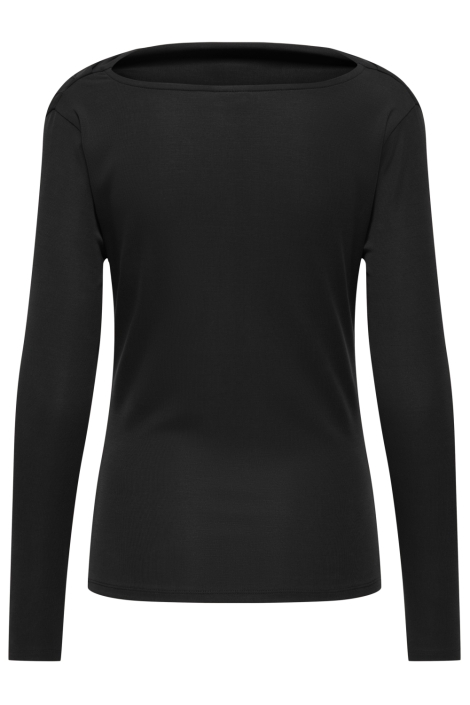 Jacqueline de Yong zwarte dames top | Achteraanzicht