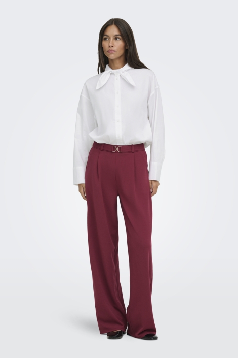 Jacqueline de Yong witte dames blouse | Vooraanzicht