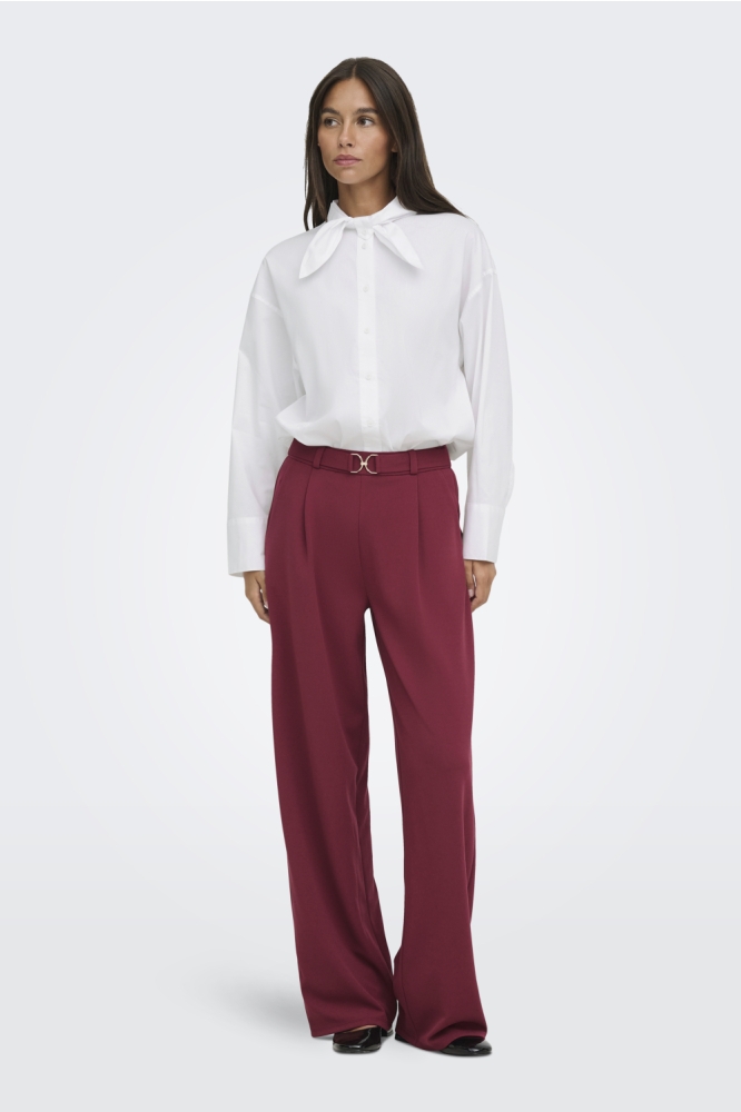 Jacqueline de Yong witte dames blouse | Vooraanzicht