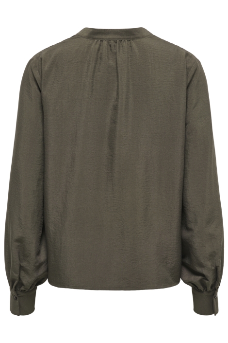 Jacqueline de Yong groene dames blouse | Achteraanzicht