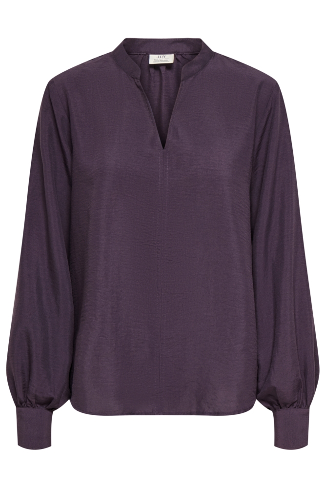 Jacqueline de Yong paarse dames blouse | Vooraanzicht