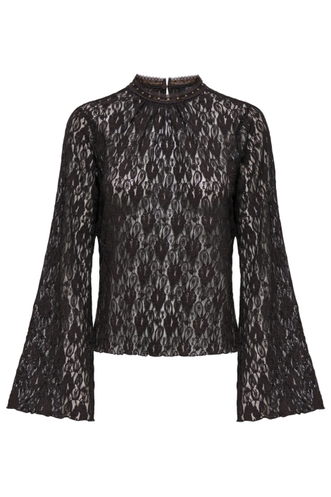 Jacqueline de Yong bruine dames top | Vooraanzicht