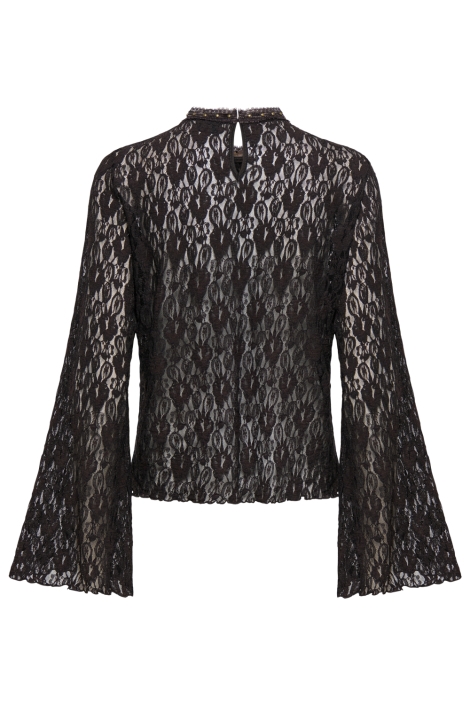 Jacqueline de Yong bruine dames top | Achteraanzicht