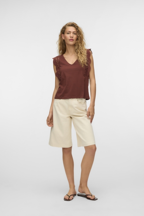 Vero Moda bruine dames top | Model