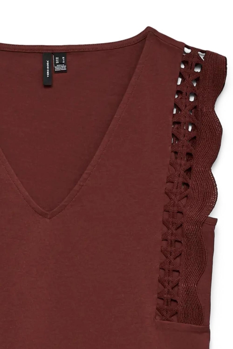 Vero Moda bruine dames top | Kleurstaal