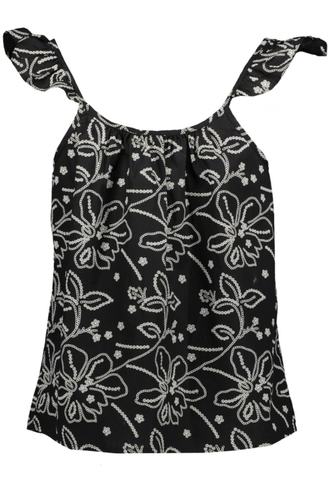 Vero Moda zwarte dames top | Achteraanzicht