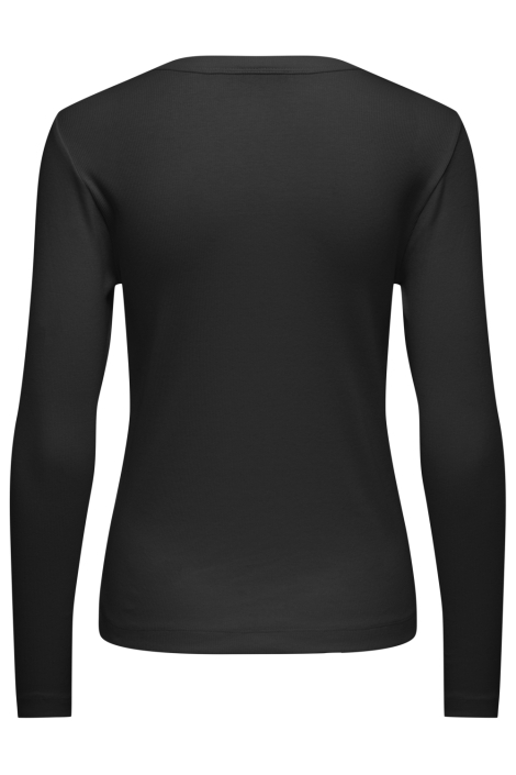 Jacqueline de Yong zwarte dames top | Achteraanzicht