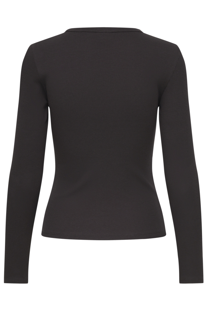 Jacqueline de Yong bordeaux dames top | Achteraanzicht