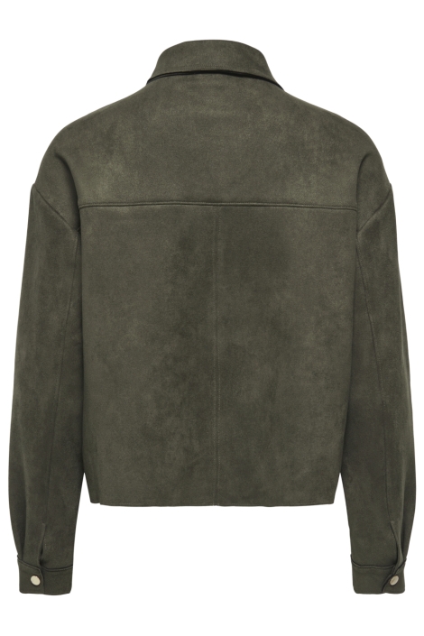 Jacqueline de Yong groene dames blouse | Achteraanzicht