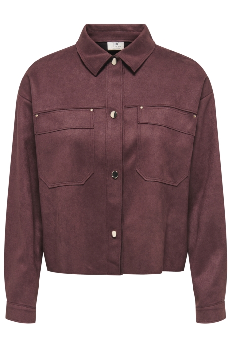 Jacqueline de Yong bordeaux dames blouse | Vooraanzicht