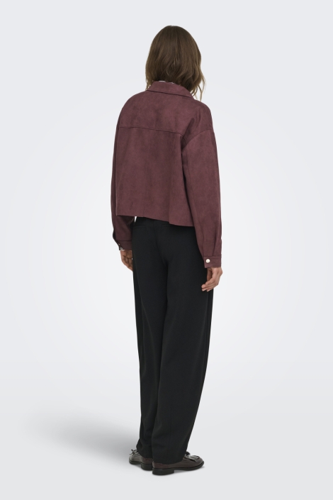 Jacqueline de Yong bordeaux dames blouse | Model