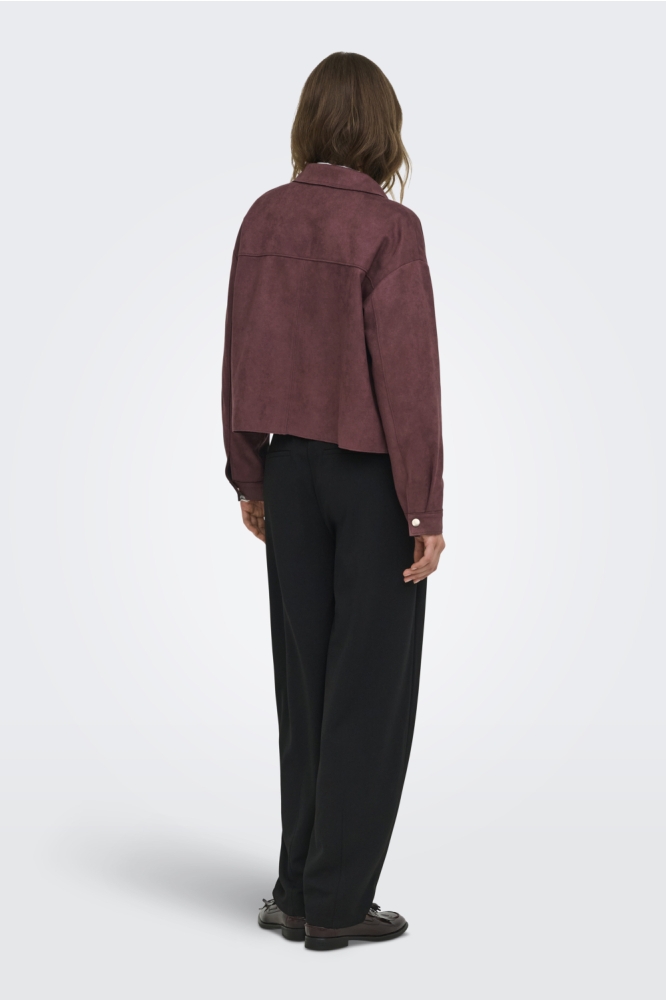 Jacqueline de Yong bordeaux dames blouse | Model