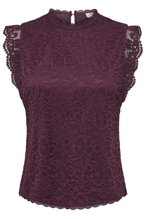 Jacqueline de Yong bordeaux dames top | Vooraanzicht