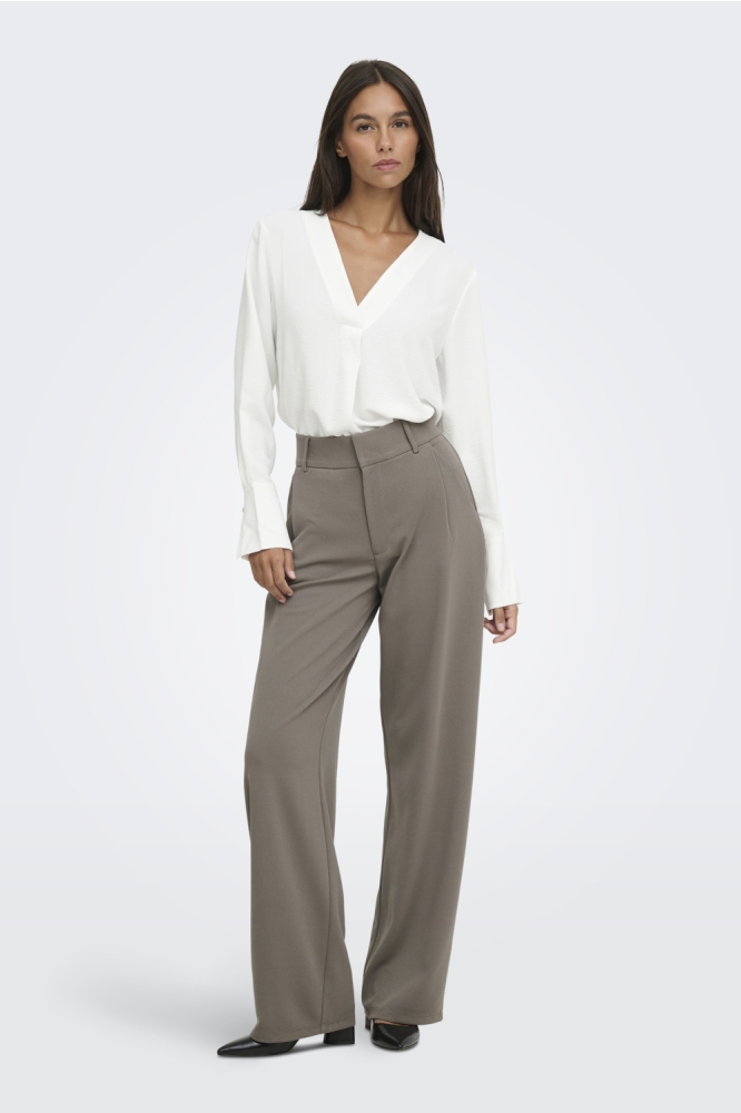 Jacqueline de Yong witte dames blouse | Model