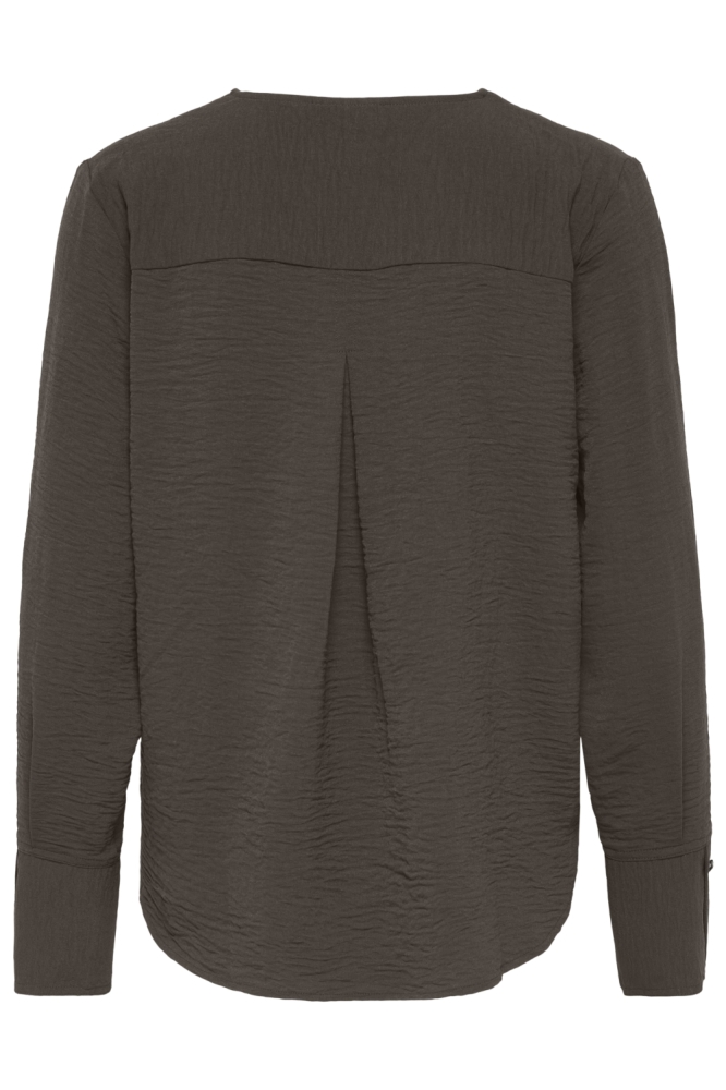 Jacqueline de Yong groene dames blouse | Achteraanzicht