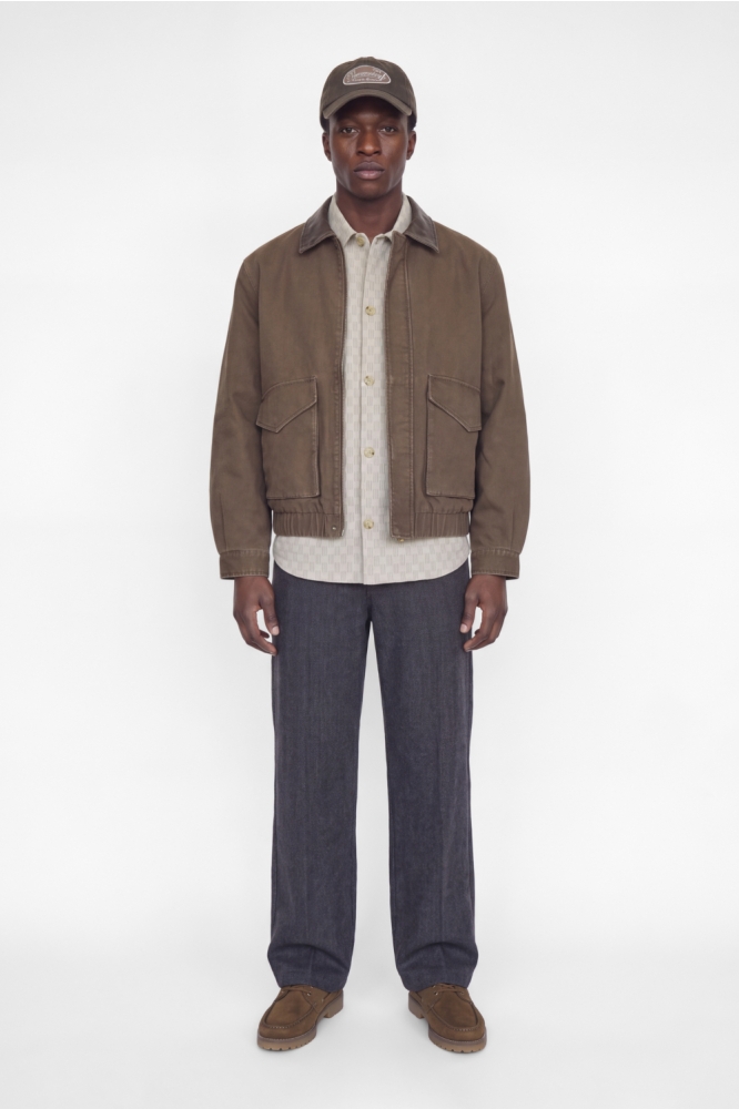 Jack & Jones beige heren overhemd | Model