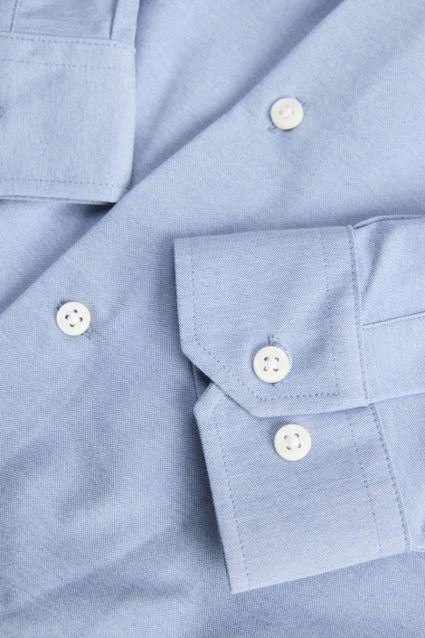 Jack & Jones blauwe heren overhemd | Kleurstaal