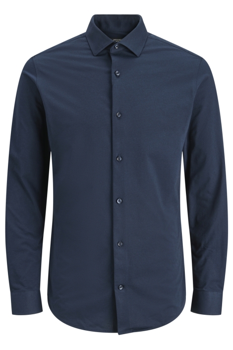 Jack & Jones blauwe heren overhemd | Vooraanzicht