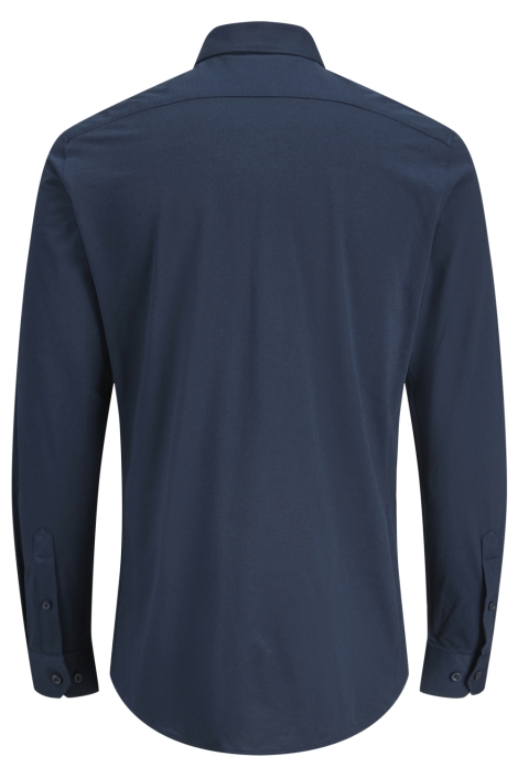 Jack & Jones blauwe heren overhemd | Achteraanzicht
