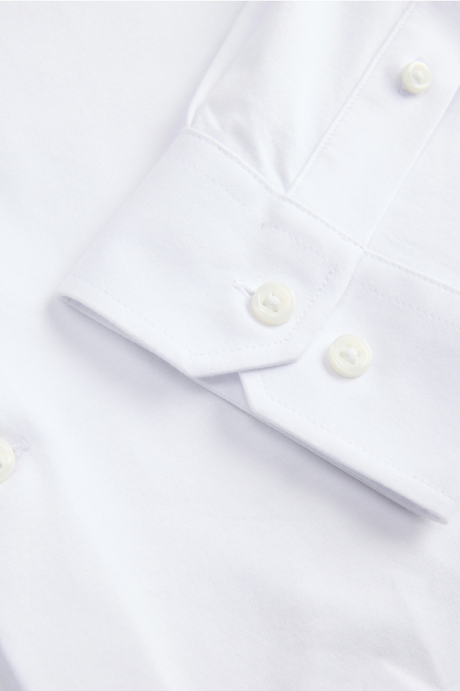 Jack & Jones witte heren overhemd | Kleurstaal