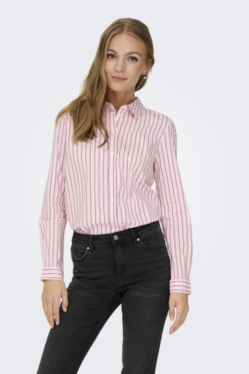 Jacqueline de Yong jdymio l/s shirt wvn noos Roze