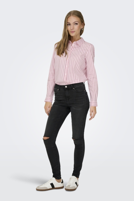 Jacqueline de Yong roze dames blouse | Model