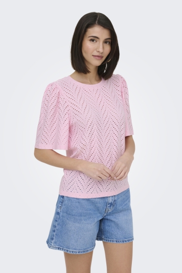 Jacqueline de Yong T-shirt JDYCARLA CATHINKA S/S TOP JRS NOOS 15351919 FAIRY TALE
