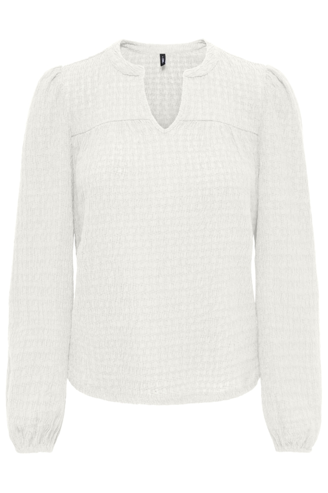Only witte dames blouse | Vooraanzicht