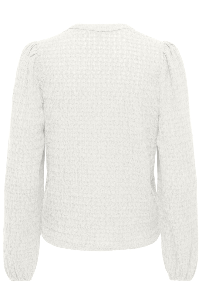 Only witte dames blouse | Achteraanzicht
