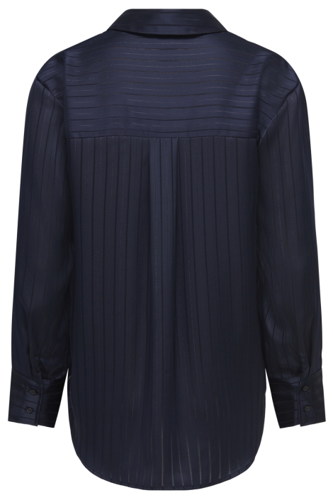 Only blauwe dames blouse | Achteraanzicht