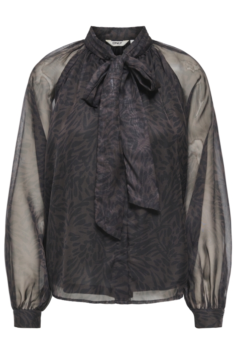 Only bordeaux dames blouse | Vooraanzicht