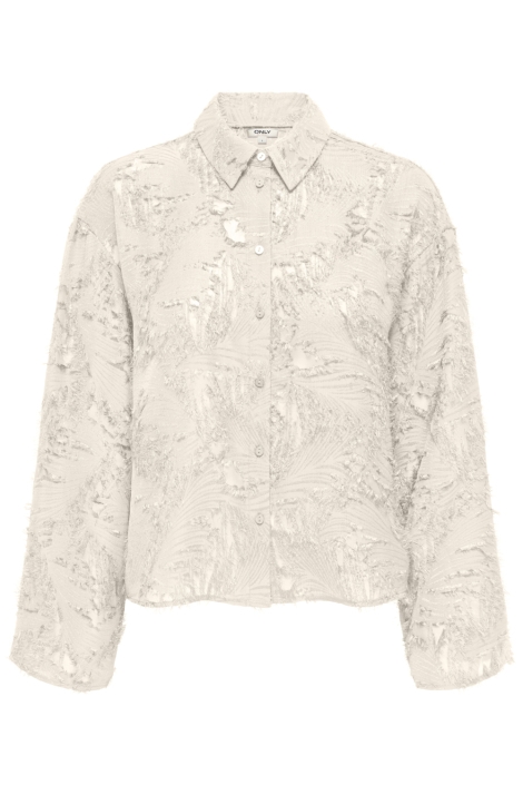 Only witte dames blouse | Vooraanzicht