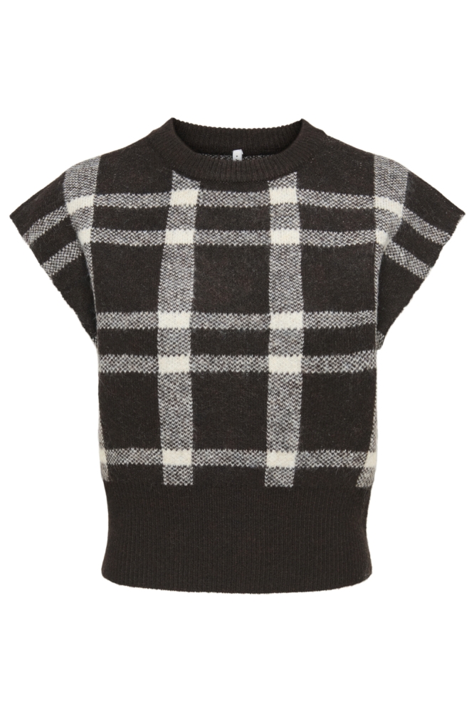 Only bruine dames trui | Vooraanzicht