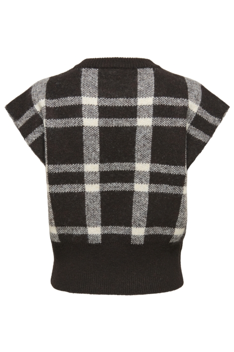 Only bruine dames trui | Achteraanzicht