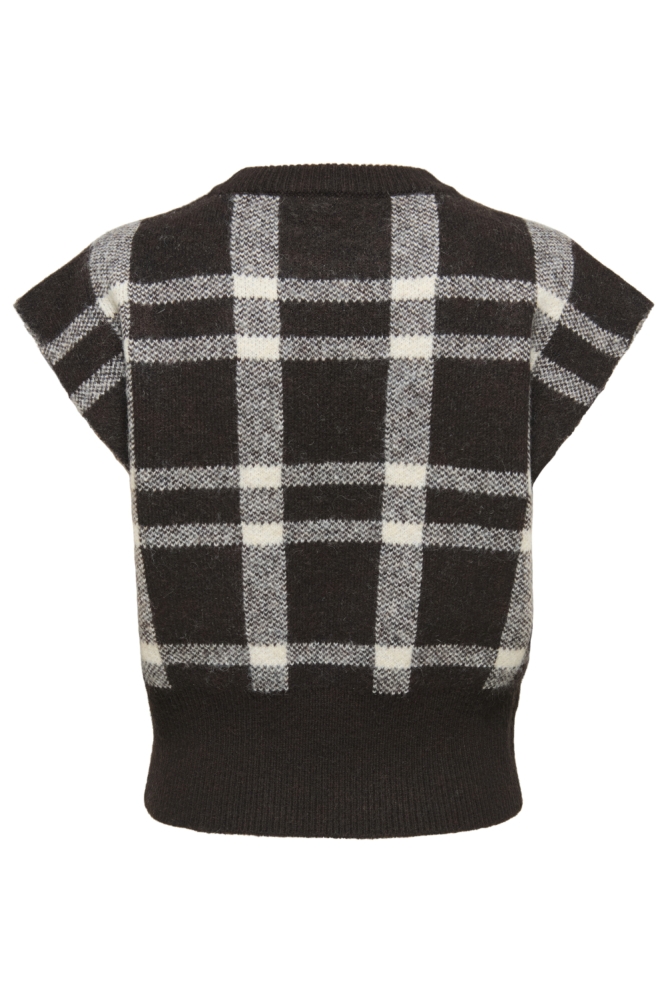 Only bruine dames trui | Achteraanzicht