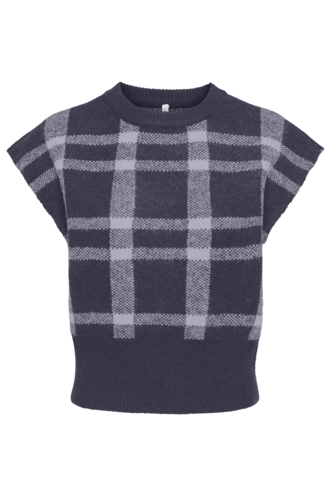 Only blauwe dames trui | Vooraanzicht