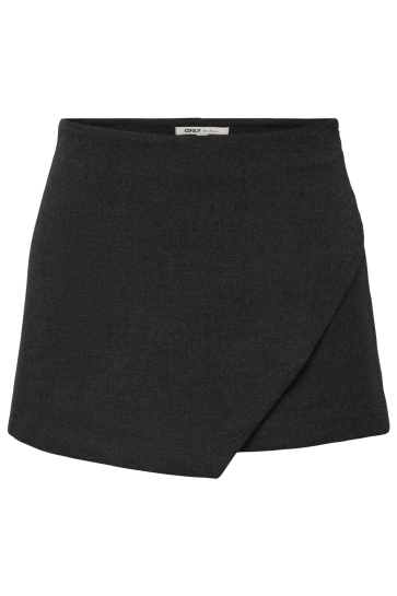 Only Broek ONLMIST-DELUXE HW SKORT TLR 15381395 BLACK