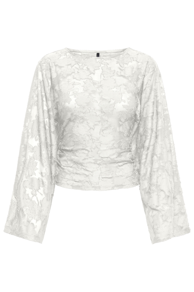 Only witte dames top | Vooraanzicht