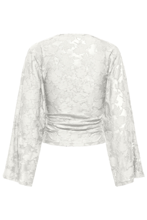 Only witte dames top | Achteraanzicht