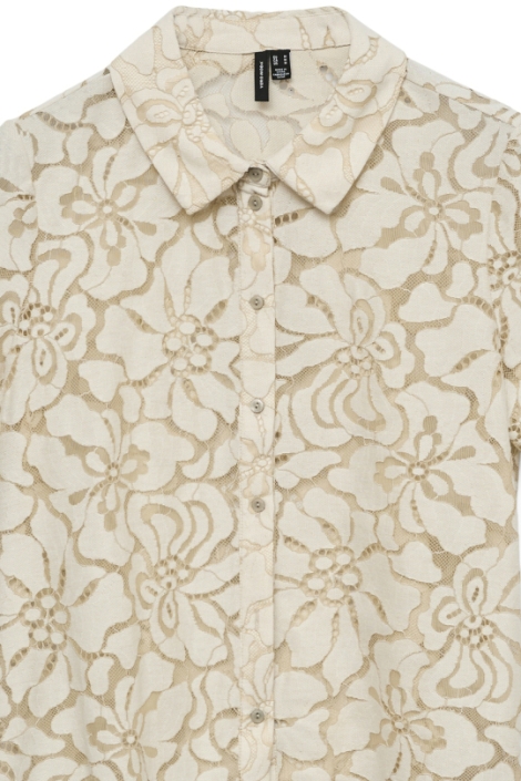 Vero Moda witte dames blouse | Close up