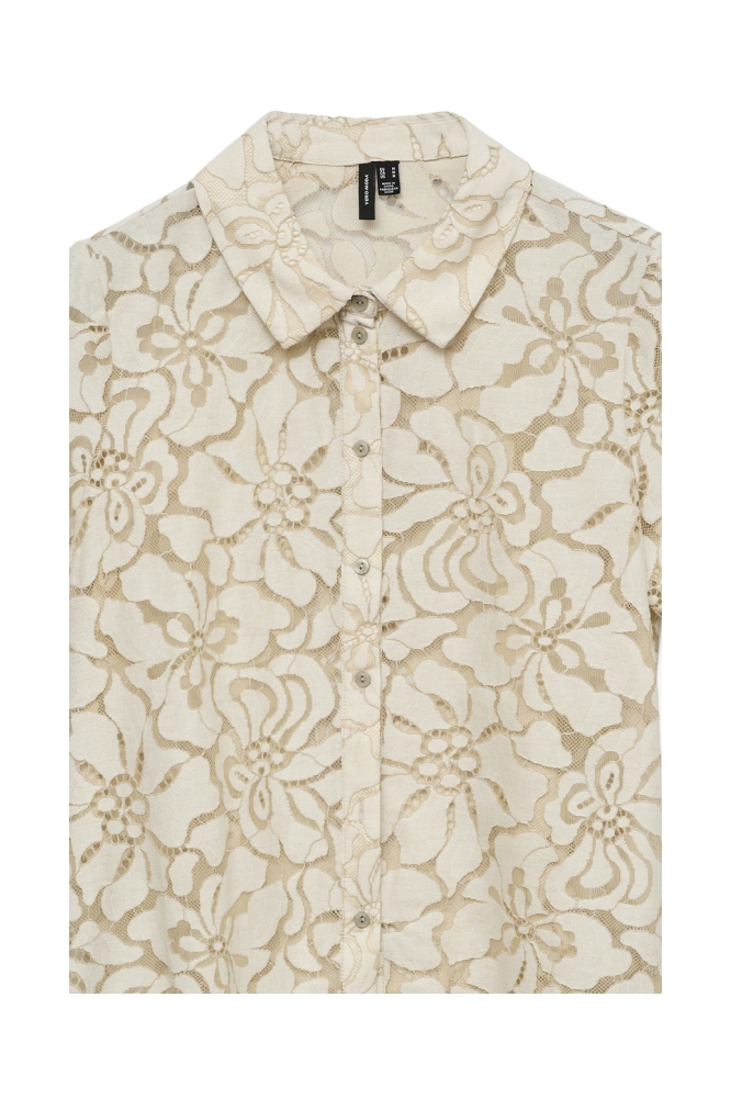 Vero Moda witte dames blouse | Close up