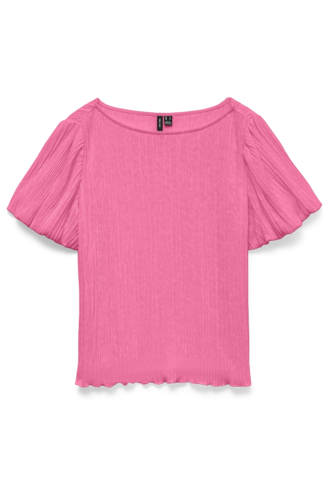 Vero Moda roze dames t-shirt | Vooraanzicht