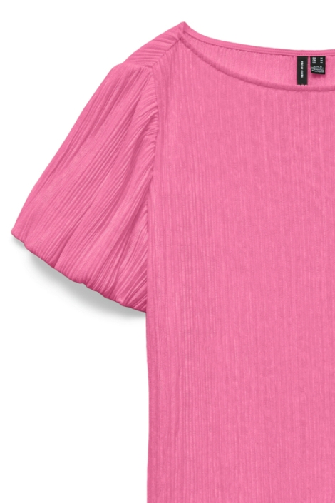 Vero Moda roze dames t-shirt | Close up