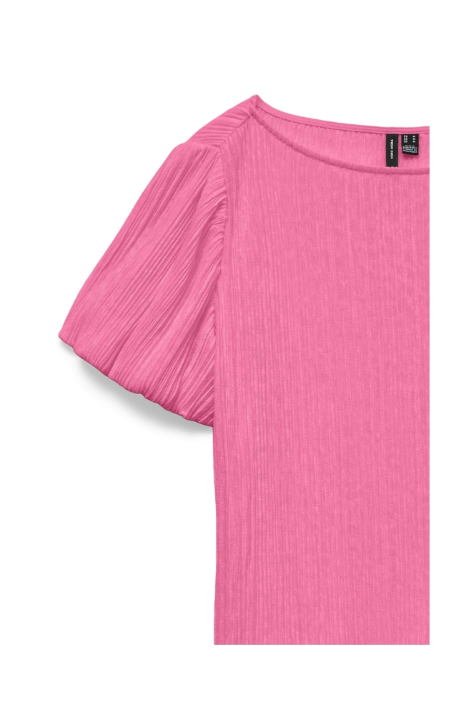 Vero Moda roze dames t-shirt | Close up
