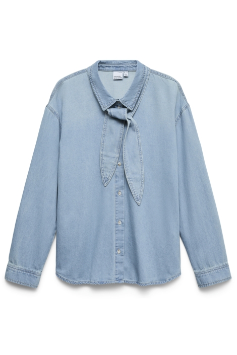Vero Moda blauwe dames blouse | Vooraanzicht