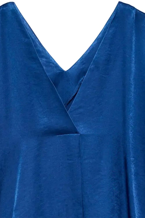 Vero Moda blauwe dames t-shirt | Close up