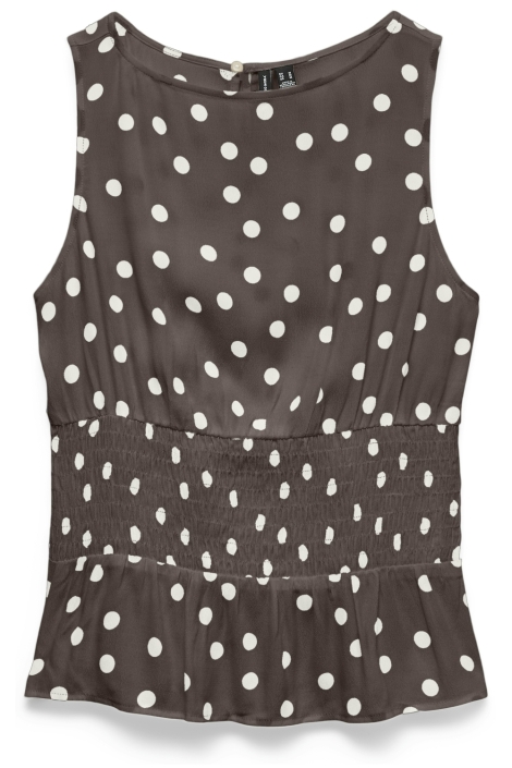 Vero Moda bruine dames top | Vooraanzicht