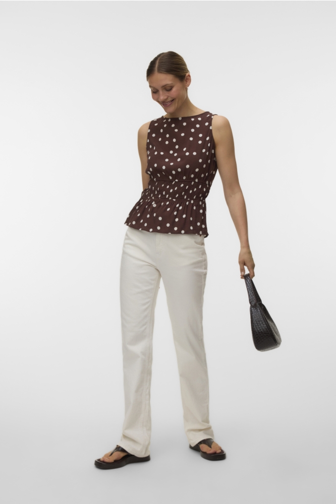 Vero Moda bruine dames top | Model